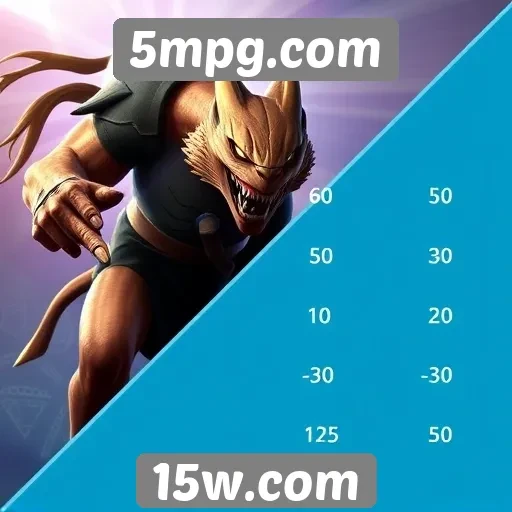 Comparação de jogos populares no 5mpg.com